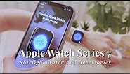Unboxing | Apple Watch Series 7 Starlight 41mm + Magsafe Duo Charger + Multiple Bands