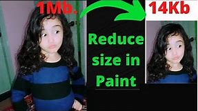 How to resize a picture to a passport size in Microsoft paint without losing quality | 2x2Photo