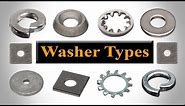 Washers (Hardware) - Washer Types - Types of washers