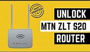 How to Unlock and Decode Your ZLT S20 MTN 4g Router