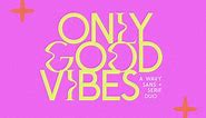 Only Good Vibes | Wavy Serif Font