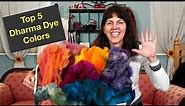 Top 5 Dharma Dye Colors & Binge Dyeing Fiber