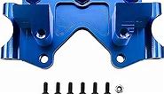 Aluminum Front Bulkhead Upgrade Parts Fits for Traxxas Slash 2WD Rustler Stampede Bandit Replacement 2530 2530A Blue-Anodized