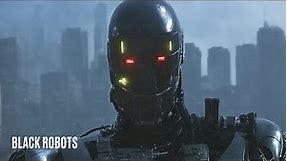 BLACK ROBOTS 1988 was a ripoff of Terminator and Alien, but it was a darkest Tech Noir ever