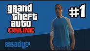 Grand Theft Auto Online Part 1 Gameplay Walkthrough - Character Creation & First Race (GTA 5 Online)