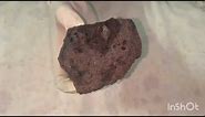 Most Expensive Black Diamond Meteorite 350 Gram #meteorfair #meteor #meteorite