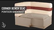 How to Reupholster a Pontoon Corner Bench BACKREST