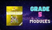 Grade 5 PIVOT 4A Modules l CALABARZON l Second Quarter l Download Now l with 2021 version