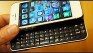 iPhone SE / 5S / 5 Bluetooth Keyboard Case Review