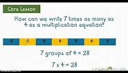 Multiplication as Comparison (# Sentences) M.4.OA.1.C