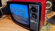 1978 SAISHO TV-12 BLACK AND WHITE CRT TV RESTORATION