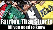 Fairtex Thai Shorts Review | All you need to know | Enso Martial Arts Shop