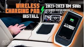 Wireless Phone Charger Install (2021-2023 Tahoe Suburban Yukon) - Sliding Console - Boost Auto Parts