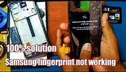 Samsung A52 fingerprint sensor not working @manpasandmobilerepairinglab