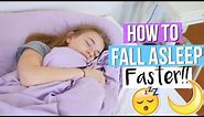 How to Fall Asleep Faster! 10 Life Hacks Everyone Should Know!