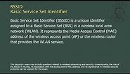 BSSID - Basic Service Set Identifier