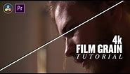 4K Film Grain | Adding 35mm Film Grain in Davinci Resolve & Premiere Pro