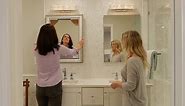 Installing MirrorMate Frames® on Free-Floating Mirrors using Placement Corners