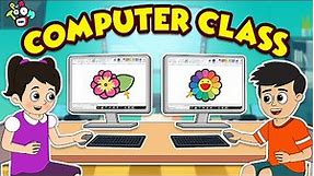 Computer Class | Animated Stories | English Cartoon | Moral Stories | PunToon Kids