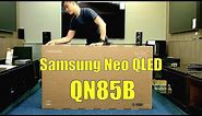 Samsung QN85B Neo QLED 2022 Unboxing, Setup, Test and Review with 4K HDR Demo Videos