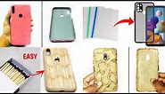 4 awesome phone cover making at home | How to make phone cover