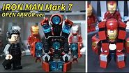 Lego Iron Man Mark 7 open armor ver for stop motion
