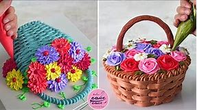 Top 5+ Amazing Flower Basket Cake For Cake Lovers and New Cake Decorations Today | Part 449