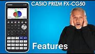 Features of the CASIO FX-CG50 Color Graphing Calculator
