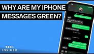 Why Are My iPhone Messages Green?
