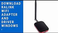 How To Download Ralink Wifi Adapter And Driver Windows .