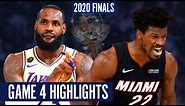 HEAT vs LAKERS GAME 4 - Full Highlights | 2020 NBA Finals