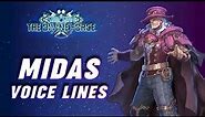 Star Ocean: The Divine Force - Midas Felgreed All Voice Lines