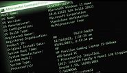 How To Check Computer Specs with Command Prompt