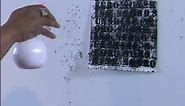Artist uses coal dust in paintings