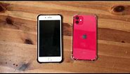 Apple iPhone 11 vs iPhone 7 Plus size comparison - How big is iphone 11 compared to iphone 7 plus