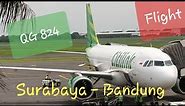 Citilink Surabaya - Bandung QG 824 | Airbus A320-200 Economy Class | 1st Flight Report 2019