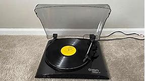 ION Profile LP USB Record Player Turntable