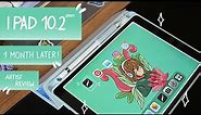 I pad 10.2 2021- 1 Month Later- Artist review