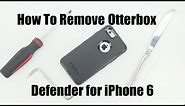 How to Remove The Otterbox Defender Series Case From The Apple iPhone 6