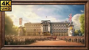 A Ceremony at Buckingham Palace | 4K | TV Art with Music | Framed Painting | TV Wallpaper