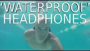 Best Waterproof Headphones? - Waterproof test - Waveport E'NOD