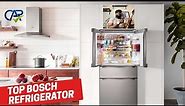 (INTRO) TOP BOSCH INTRO 800 Series French 4 Door Refrigerator in Stainless Steel w/Dual Compressor