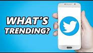 How to See What's Trending on Twitter! (Simple)