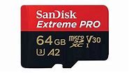 SanDisk 64GB Extreme Pro microSDXC Memory Card