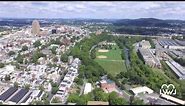 Allentown, Pennsylvania from the Sky in the Summer