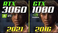 GTX 1080 vs. RTX 3060 | in 2021