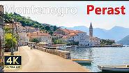 Perast Montenegro 🇲🇪 4K Walking Tour September 2021