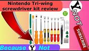 Nintendo Tri-Wing/Game Bit Screwdriver Kit | A Must Buy!!