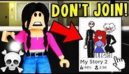 The CREEPIEST ROBLOX GAMES with DARK BACKSTORIES on BROOKHAVEN!