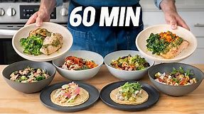 How I Cook 20 Healthy Meals in 1 HOUR